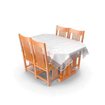 Chairs with Round Table 2 - Image 2